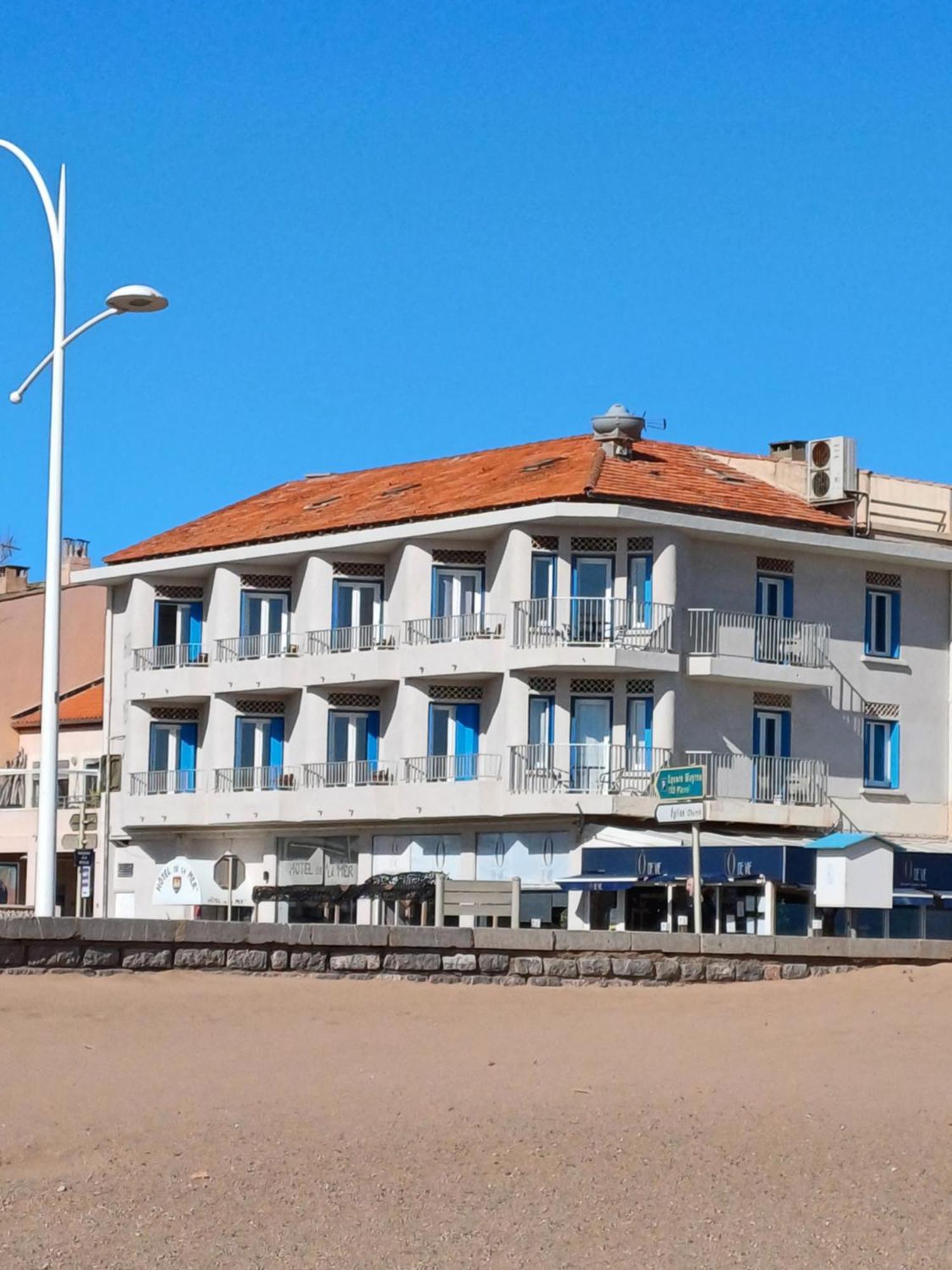 Hotel De La Mer Valras-Plage Exterior photo