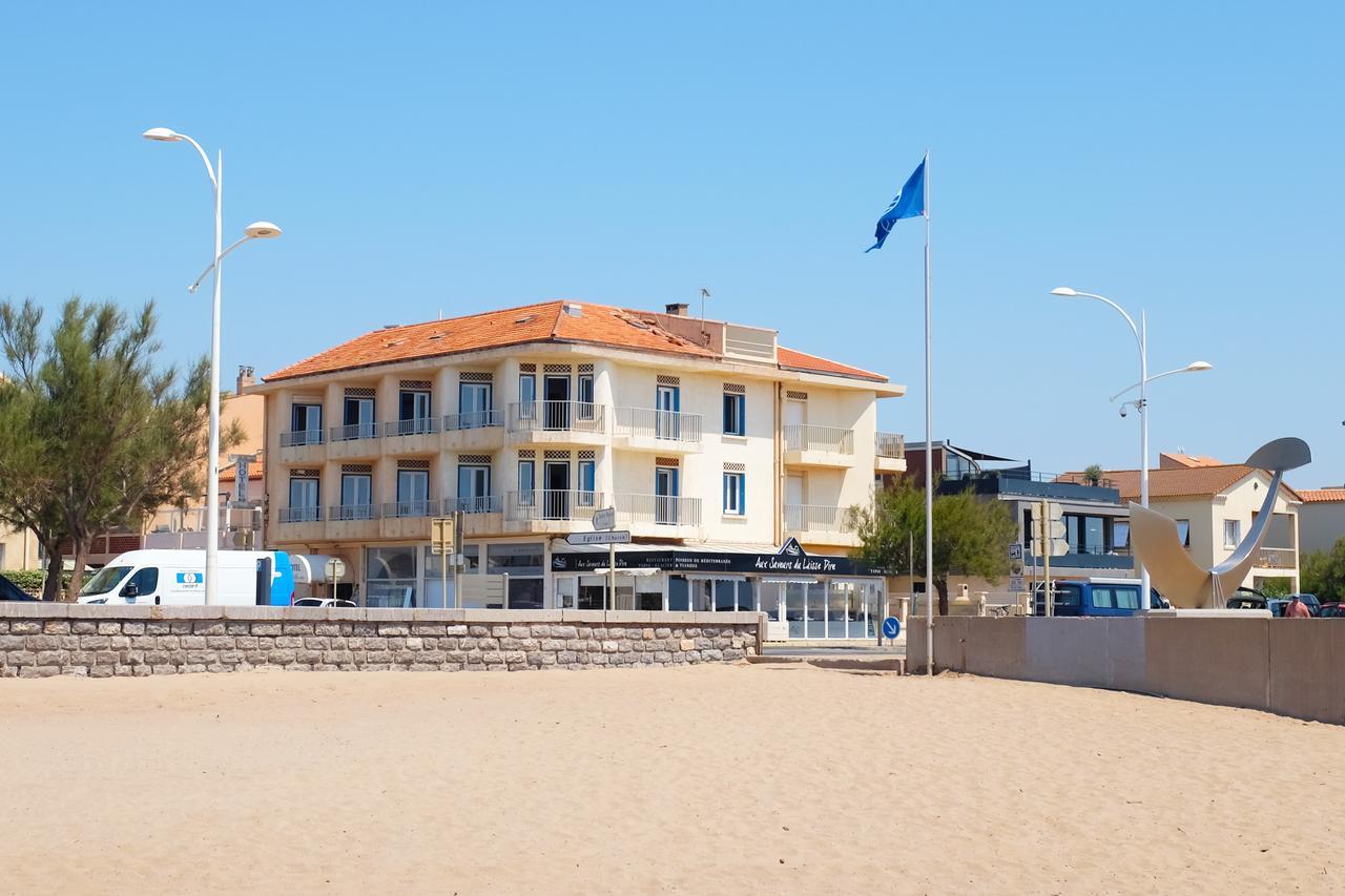 Hotel De La Mer Valras-Plage Exterior photo