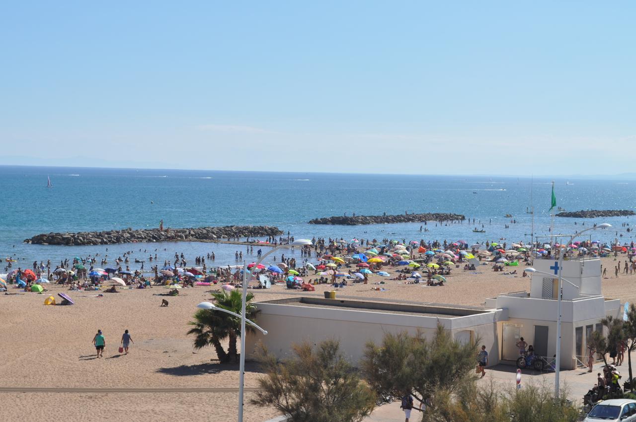 Hotel De La Mer Valras-Plage Exterior photo